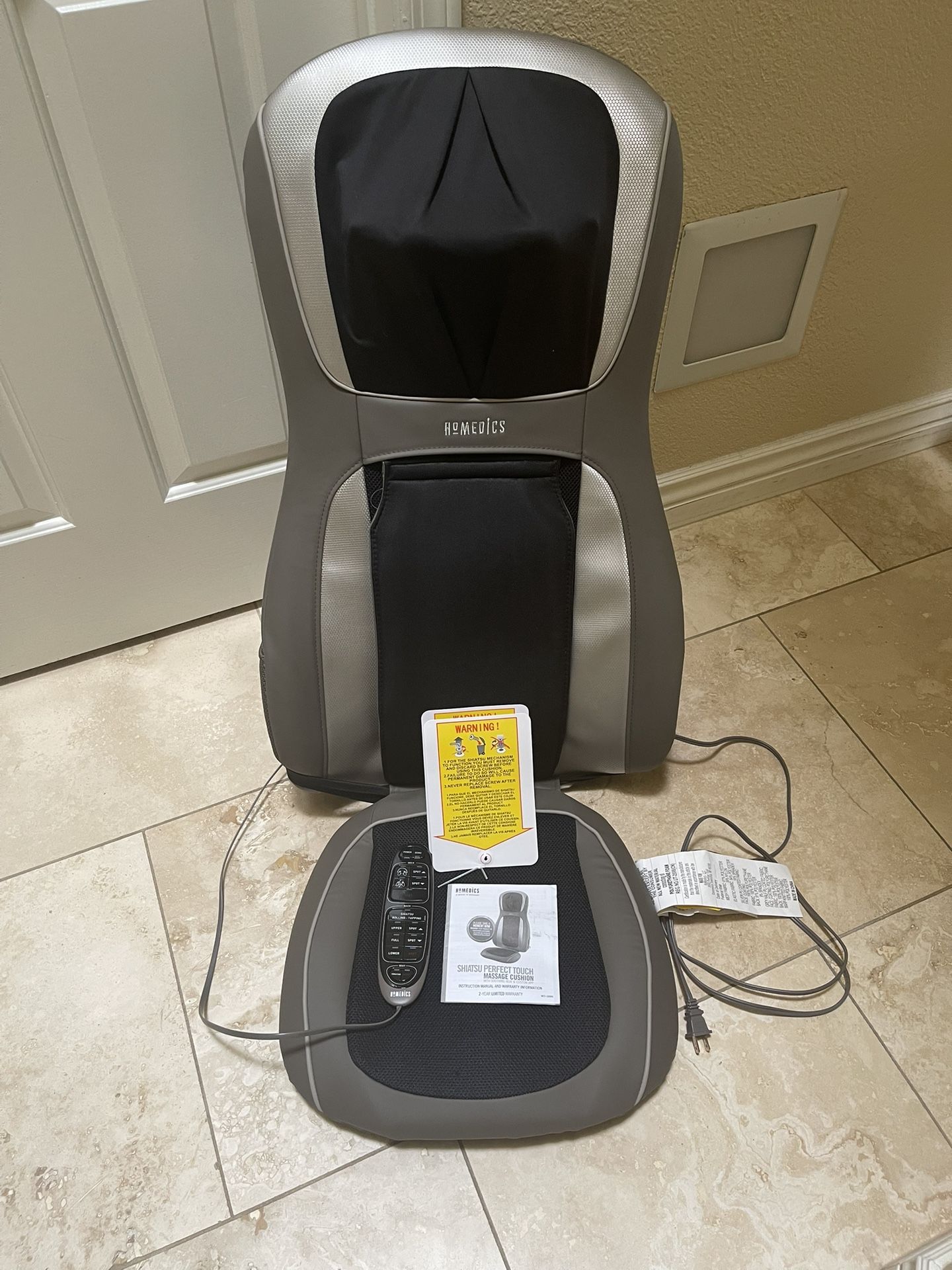 Homedics Shiatsu Massage Cushion With Heat