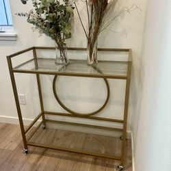 Gold Bar Cart