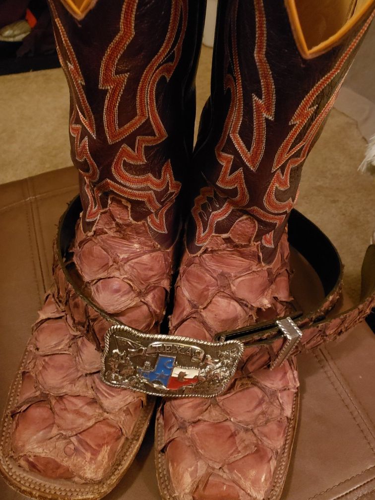 Boots Inverted Size 12 D Pirauca (INVERTED) handcrafted Anderson Bean boots for Sale ...