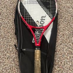 Slazenger Racket & Wilson Tennis Bag