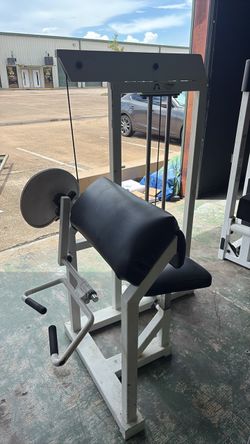 Pro maxima bicep machine