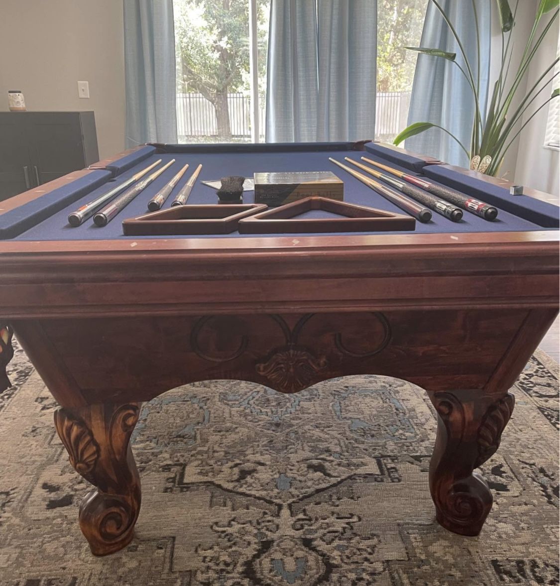 Free Delivery And Installation 8 Foot Slate Pool Table