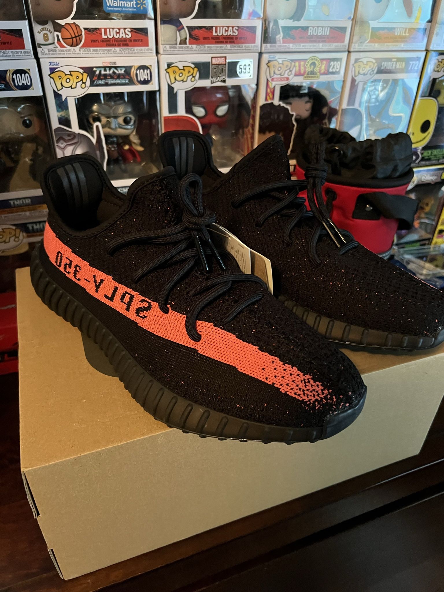 Yeezy Solars (red Stripe) V2 Size 11