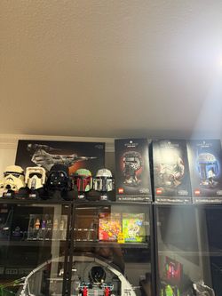 Lego Star Wars helmets
