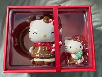 Hello Kitty Christmas GingerBread Mug Set