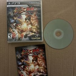 Street Fighter X Tekken (Sony PlayStation 3 2012) PS3 Complete CIB 