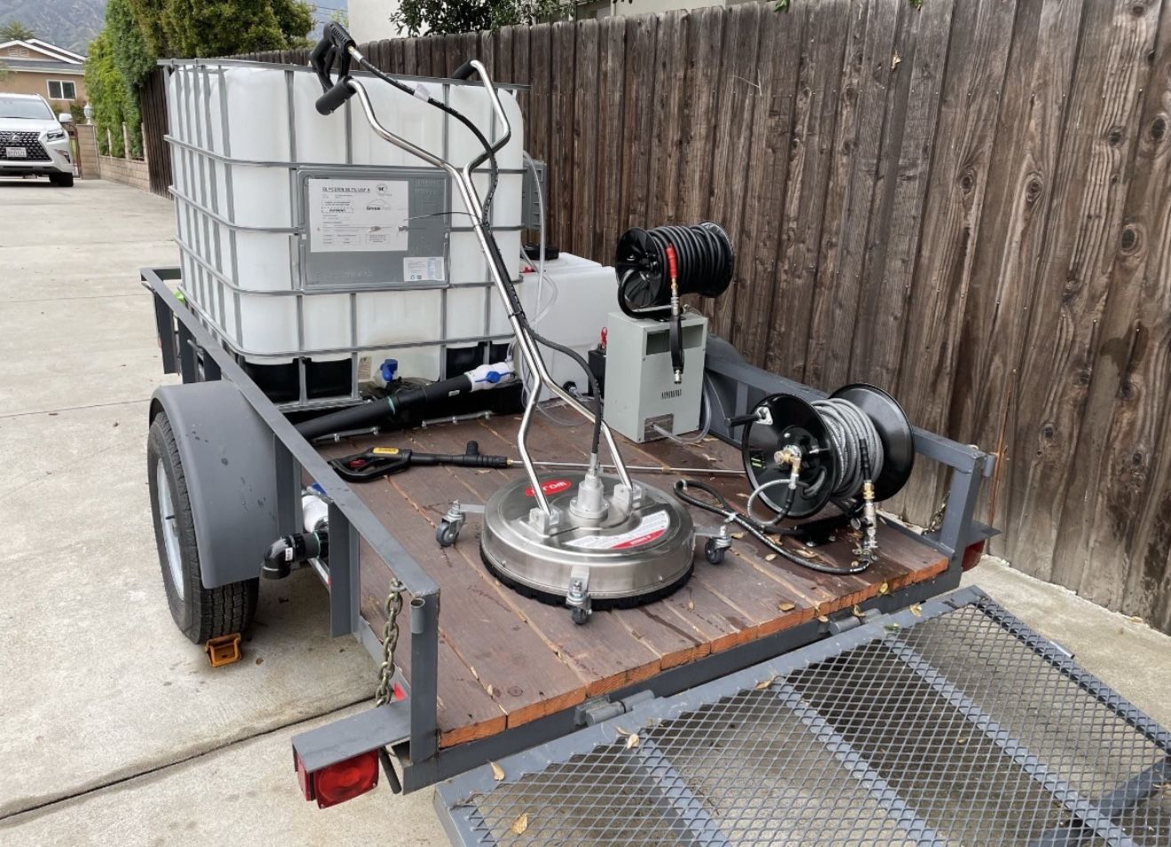 PRESSURE WASHING/ AUTO DETAILING TRAILER