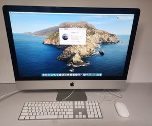IMac 27 inch late 2013 Processor 3.4 GHz Quad-Core Intel core i5 memory 16GB 1600 MHz DDR3,1TB HDD. 