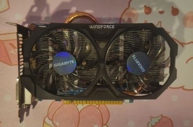 GIGABYTE GTX 750 Ti 2GB Graphics Card GPU GDDR5 VRAM PCIe 3.0  WindForce OC 2x
