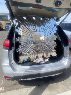 Huge art deco mirror