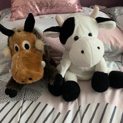 Kids Stuffed Animals 2 Pc 