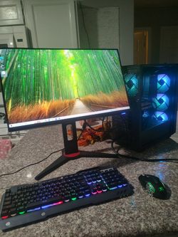 Gaming pc setup, (rtx 3050)