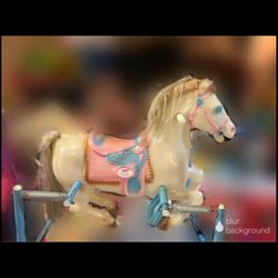 Vintage / Nostalgic Spring Rocking Horse – Classic Toy