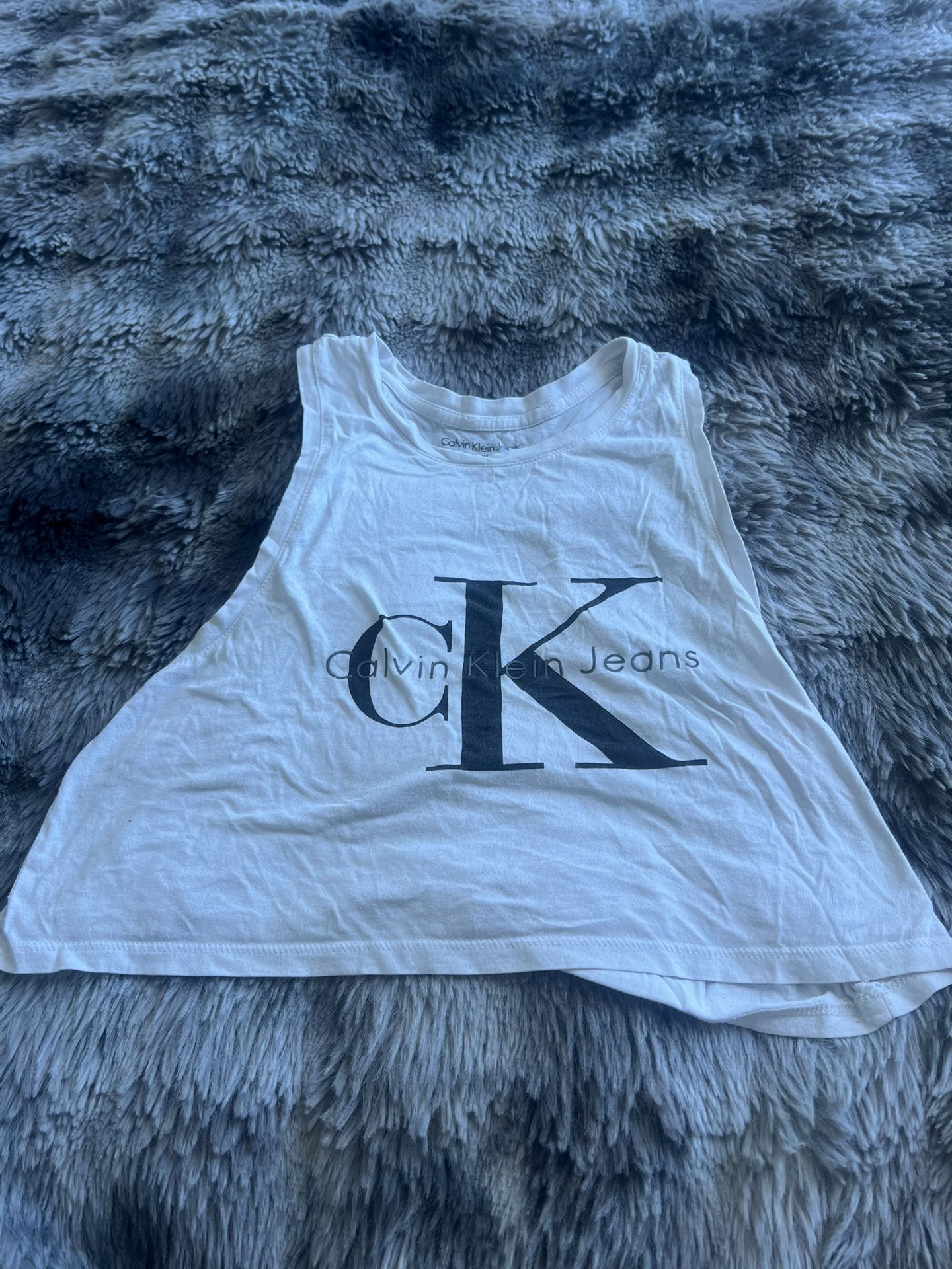 Calvin Klein Halter Neck Crop Top