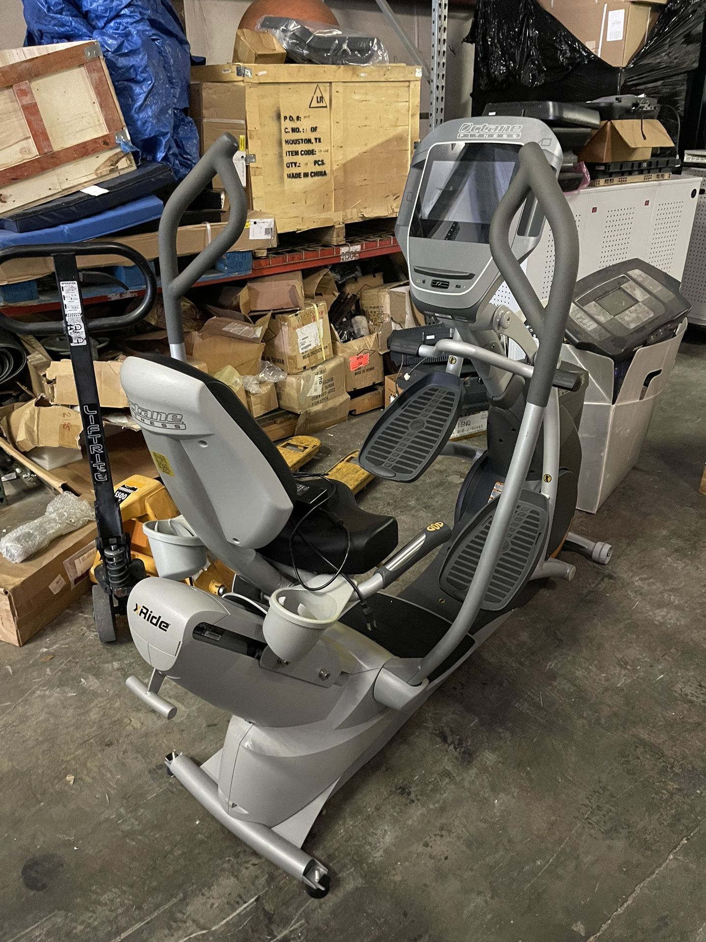Octane fitness Xride - It’s A Rehab Bike/elliptical Machine - Touch Screen