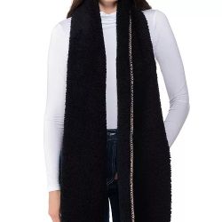 Jenni Solid Sherpa Scarf, Created for Macy's