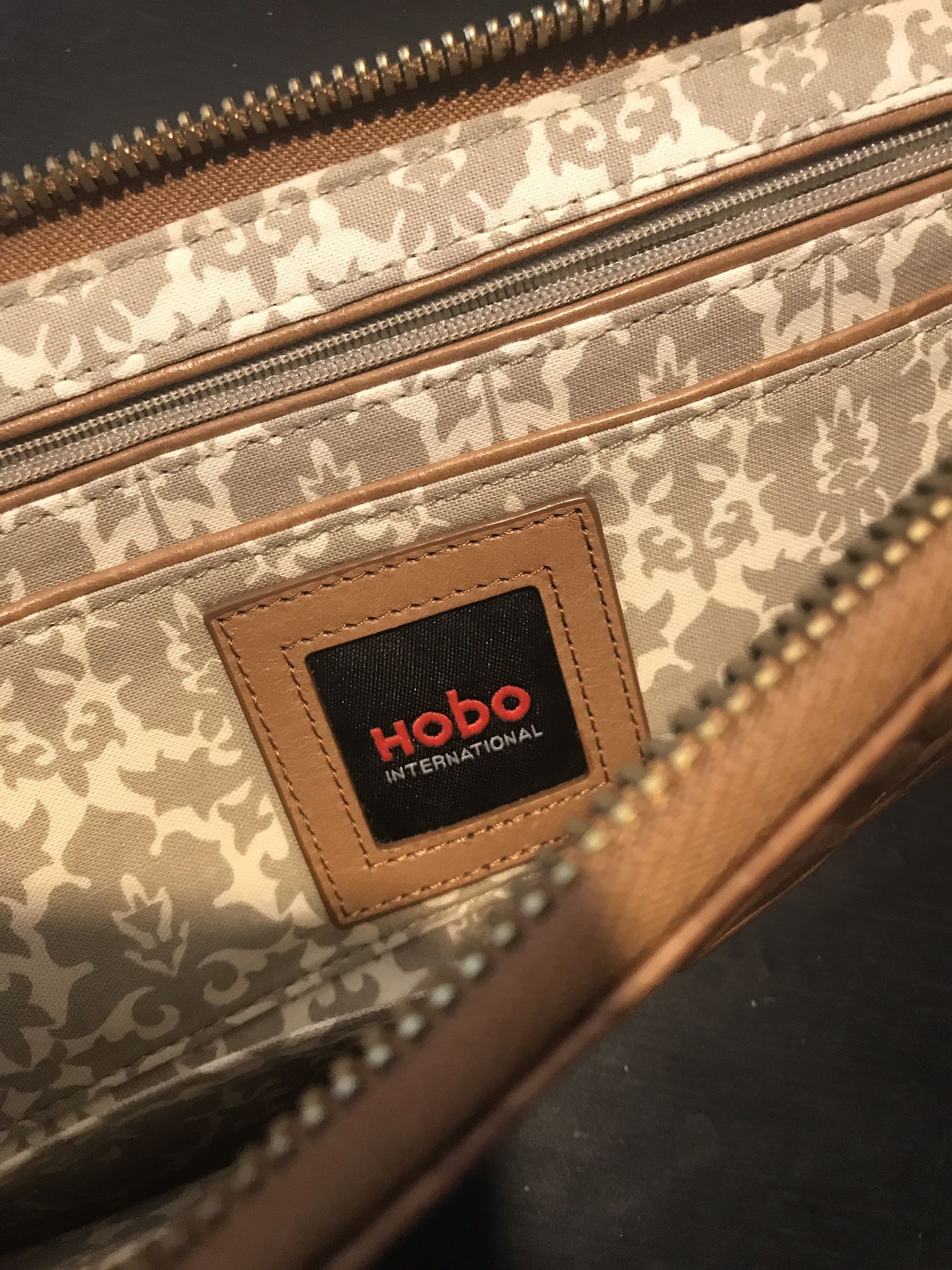 Hobo leather western wallet wristlet clutch purse