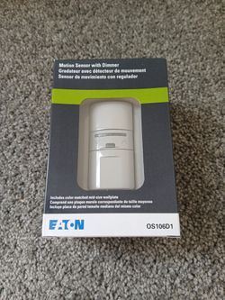 Motion Sensor With Dimmer