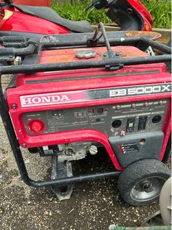 Honda generator EB 5000x