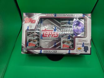 2026 Topps Flagship Football Super Box