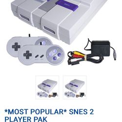 super Nintendo Game System 