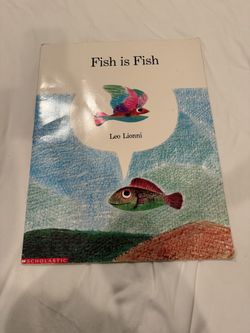 Vintage Fish Is Fish Scholastic Big Book by Leo Lionni Great Condition