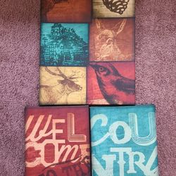 Cabela's 3 Piece Canvas Wall Deco