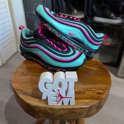 Size 10 Men's 
Nike Air Max 97 
Hyper Turquoise/South Beach  CU4877-300

