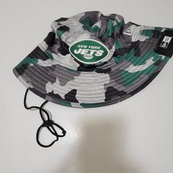 OFFICIAL NY Jets Training Camp Cameo Sideline Bucket Hat NEW W Tags  Digitech Material for Sale in Marlboro, NJ - OfferUp