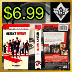 *CLASSIC* Ocean’s Twelve VHS (2004)