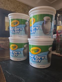 Crayola Air-Dry Clay (White)