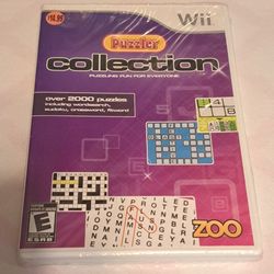 Wii Game Puzzler Collection NEW!
