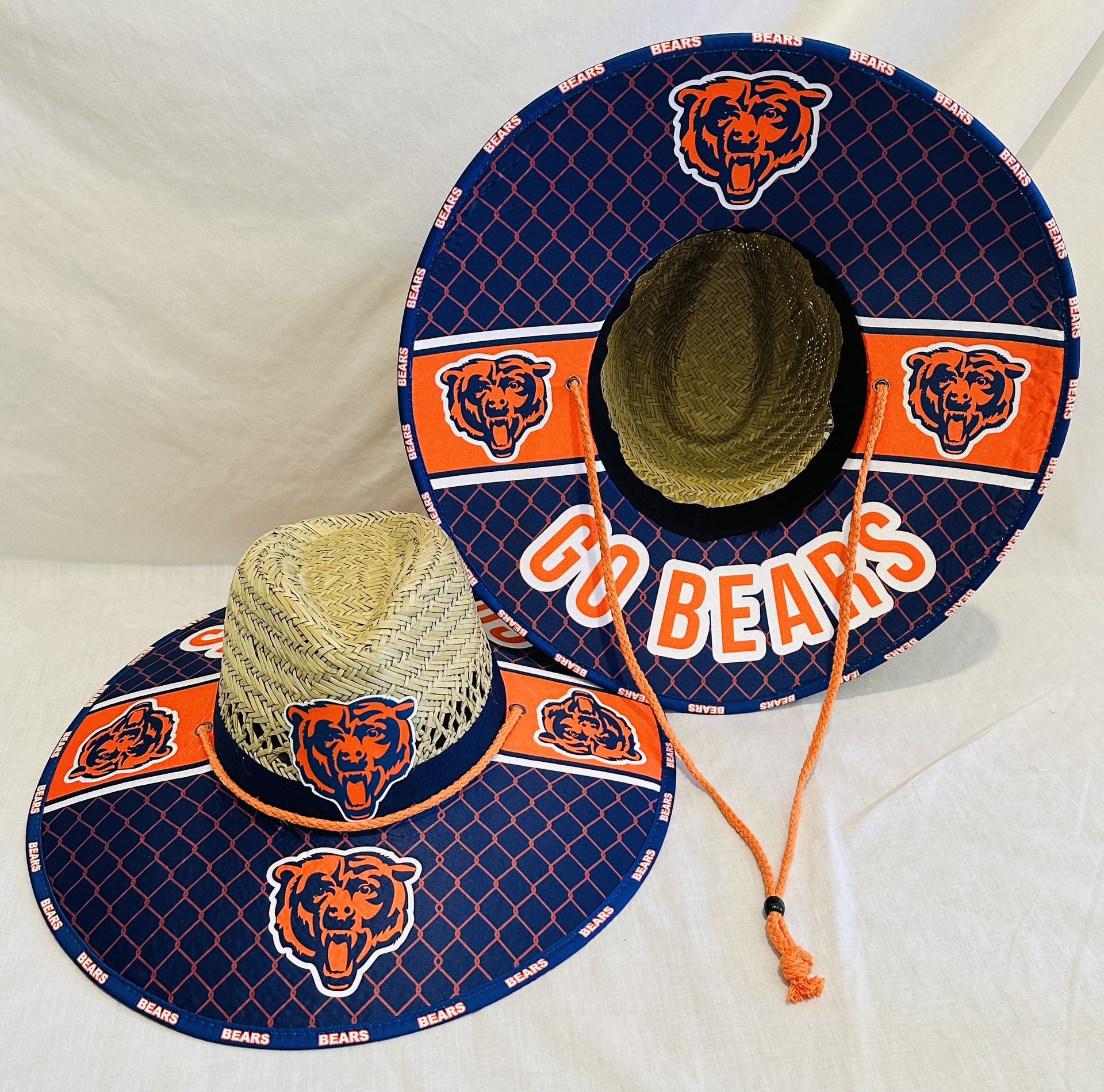 Chicago Bears Straw Hat Great Gift 🎁 order now (I also have other Teams