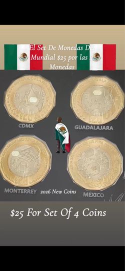 Mexico Mundial Monedas 2026