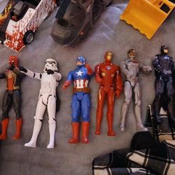 Super Hero's & Race Cars & Helicopter Etc $$ BEST OFFER$$