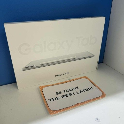 Samsung Galaxy Tab S9 FE Plus Tablet - Pay $5 DOWN AVAILABLE - NO CREDIT NEEDED