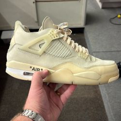 Jordan 4 Off-White Sail Size 11