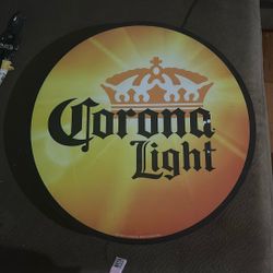 corona light, light up sign 