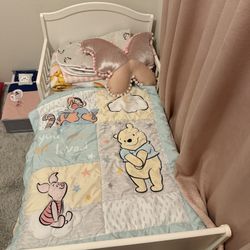 Toddler White Bed