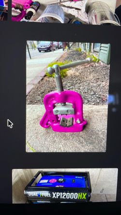 Rigid pipe vise