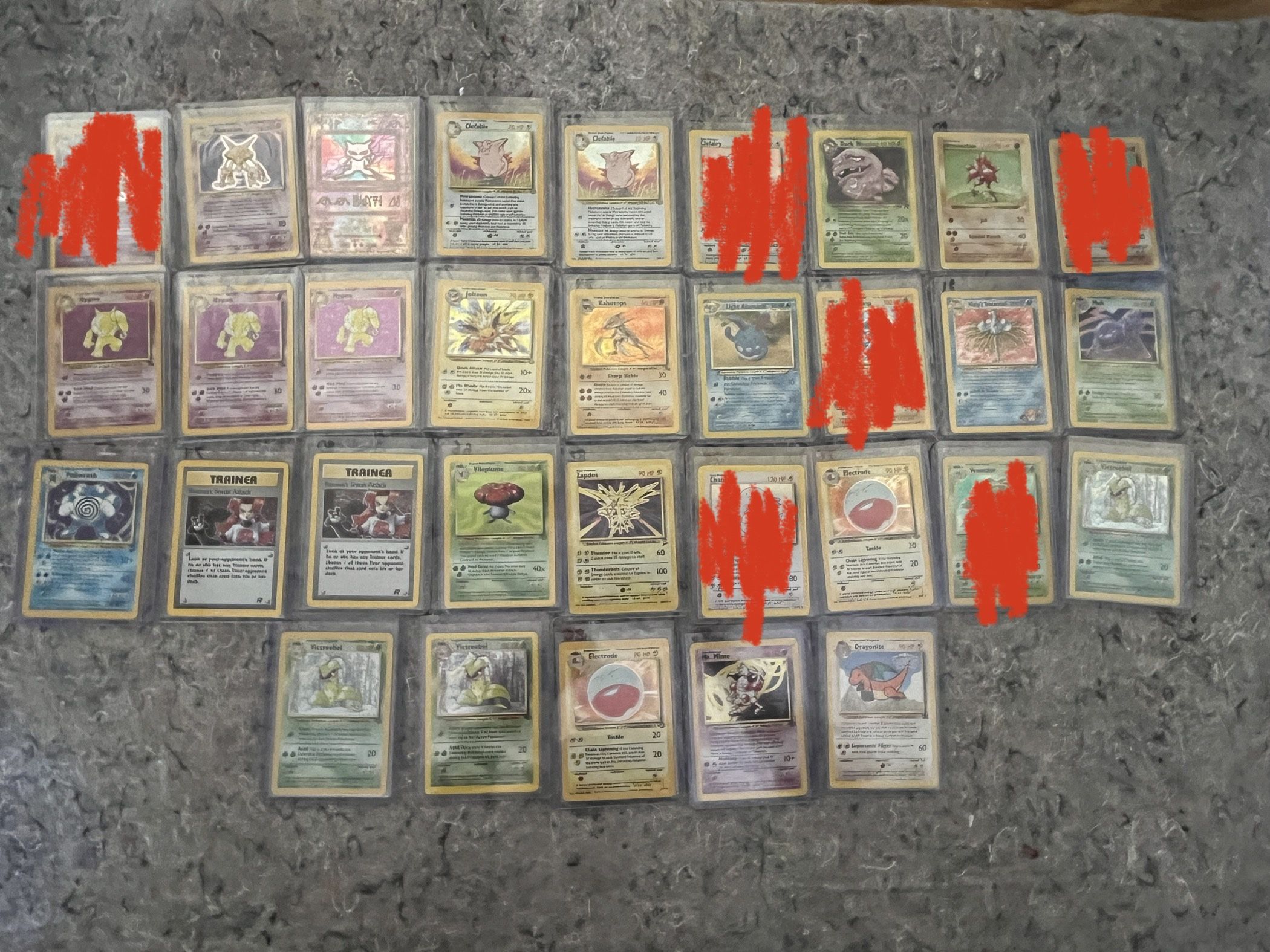vintage pokemon holographic and promo cards rare holo