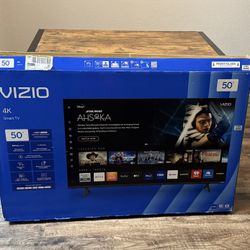 Brand New 50” 4K Vizio Smart Tv