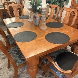 Table And/or China Cabinet