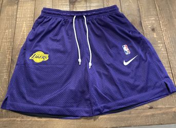 Lakers Nike Standard Issue Reversible Shorts Mens Size Medium