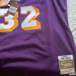Brand New Magic Johnson Jersey 