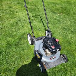 Yard Machine MTD 21 Inch 140cc 5.5 HP Big Wheel Push Mulching Lawn Mower With Full Tune Up