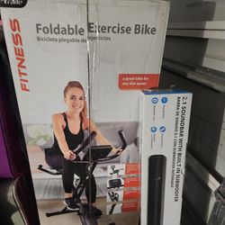 Exercise Bike & Soundbar 