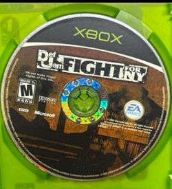 Def jam fight for New York for Xbox disc only
