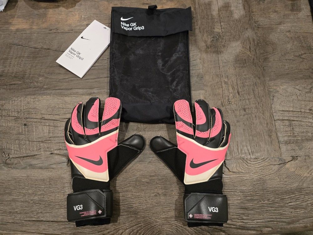 NIKE VG3 VAPOR GRIP ACC SOCCER GOALIE GLOVES...SZ 8...BNWT