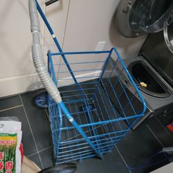 Large 19in x 15in x 22in folding Foldable Shopping Cart